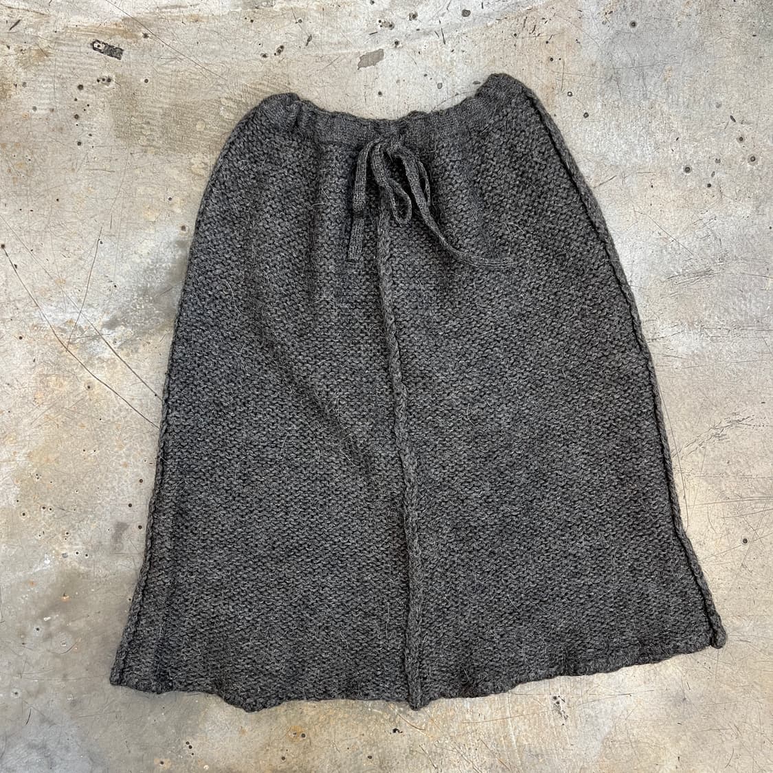 80s 꼼데가르송 니트 스커트 상품이미지3