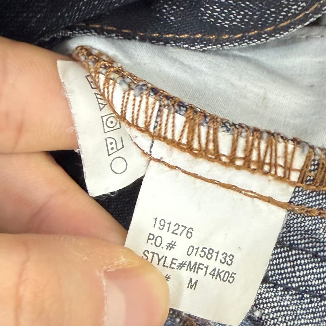 캘빈클라인 데님 바이커 자켓 상품이미지8