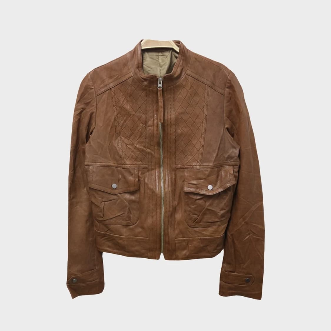 브라운 양가죽 자켓 60203 상품이미지1