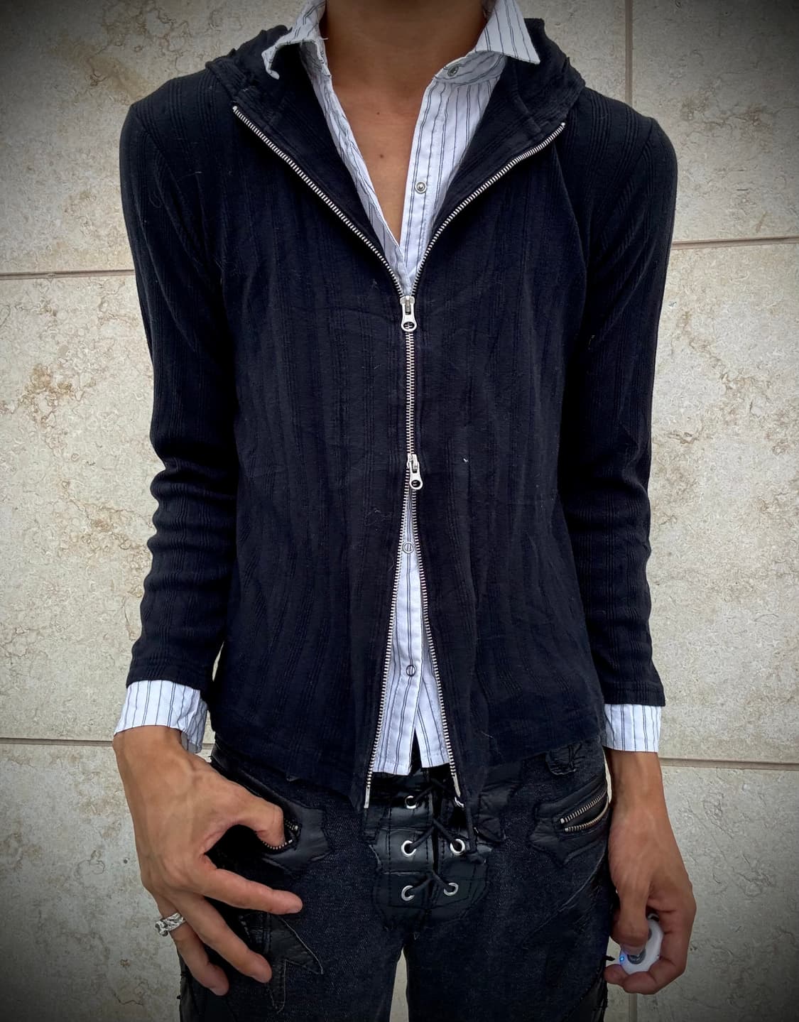 Minimal Mood WhiteShirts Layered 2-way H 상품이미지8