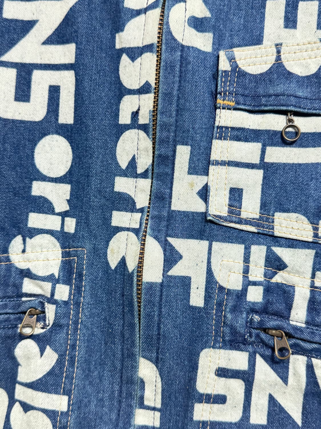 히스테릭글래머 데님 크롭 자켓 상품이미지2