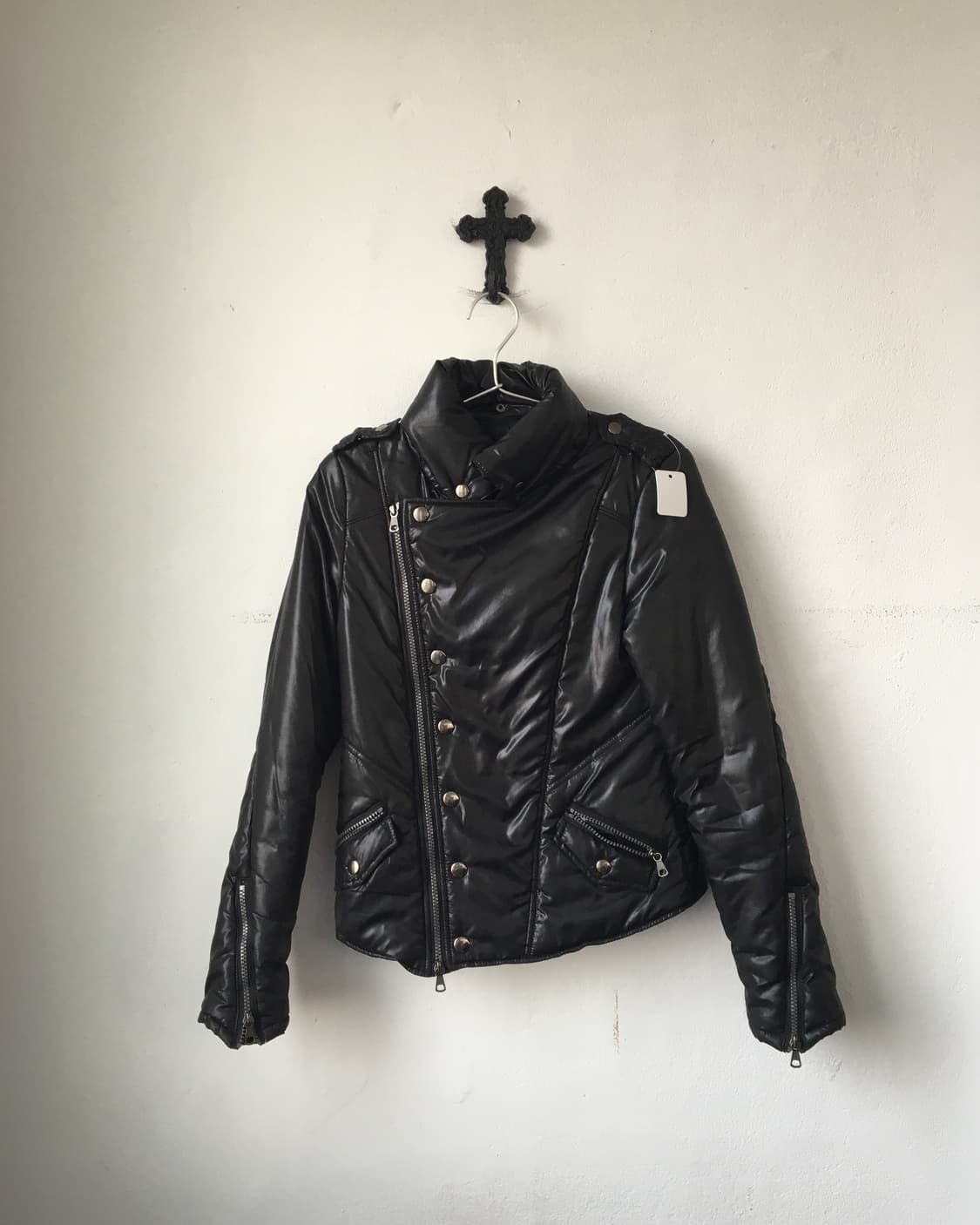 Padded rider jacket 상품이미지1