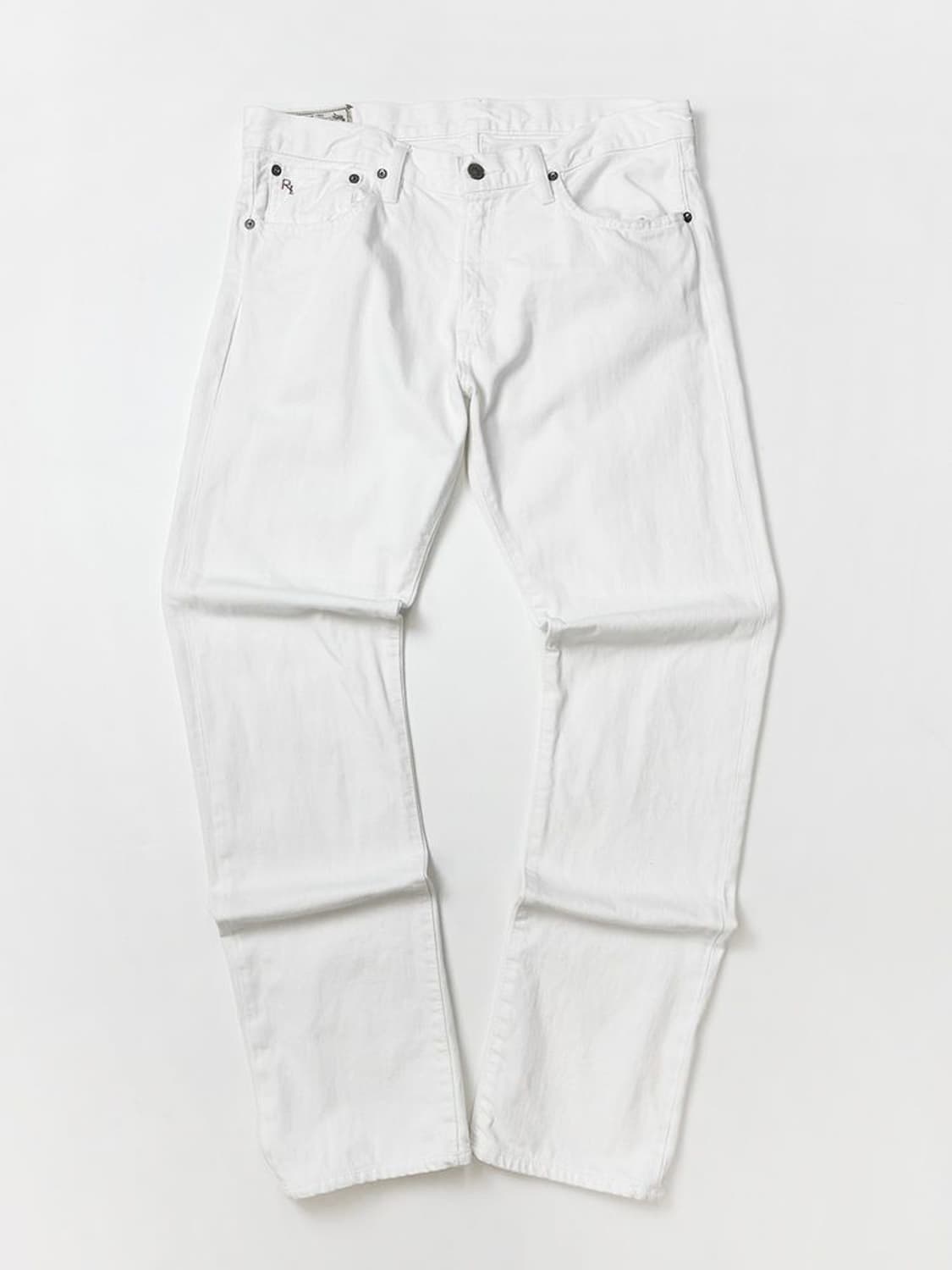 폴로 랄프로렌 10s 화이트 스트레이트 슬림 데님 팬츠 PN5028 상품이미지1