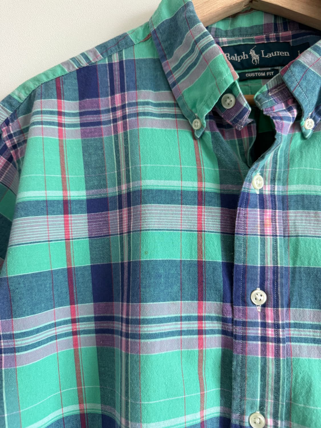 폴로 랄프로렌(Polo Ralph Lauren) 체크 반팔 셔츠 상품이미지5