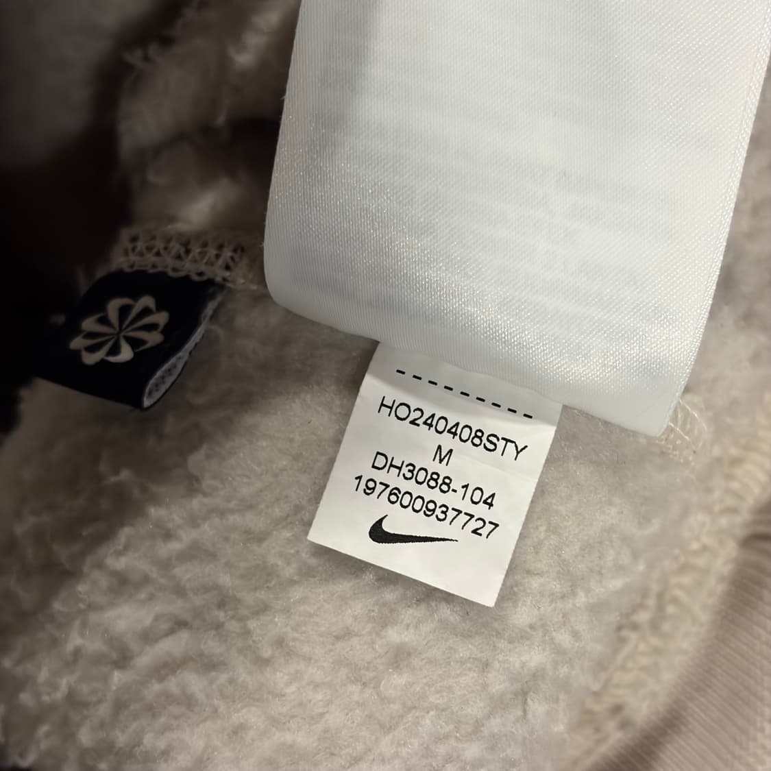 [M] 나이키 ACG 써마핏 스웻 후드티 베이지 B974 상품이미지9