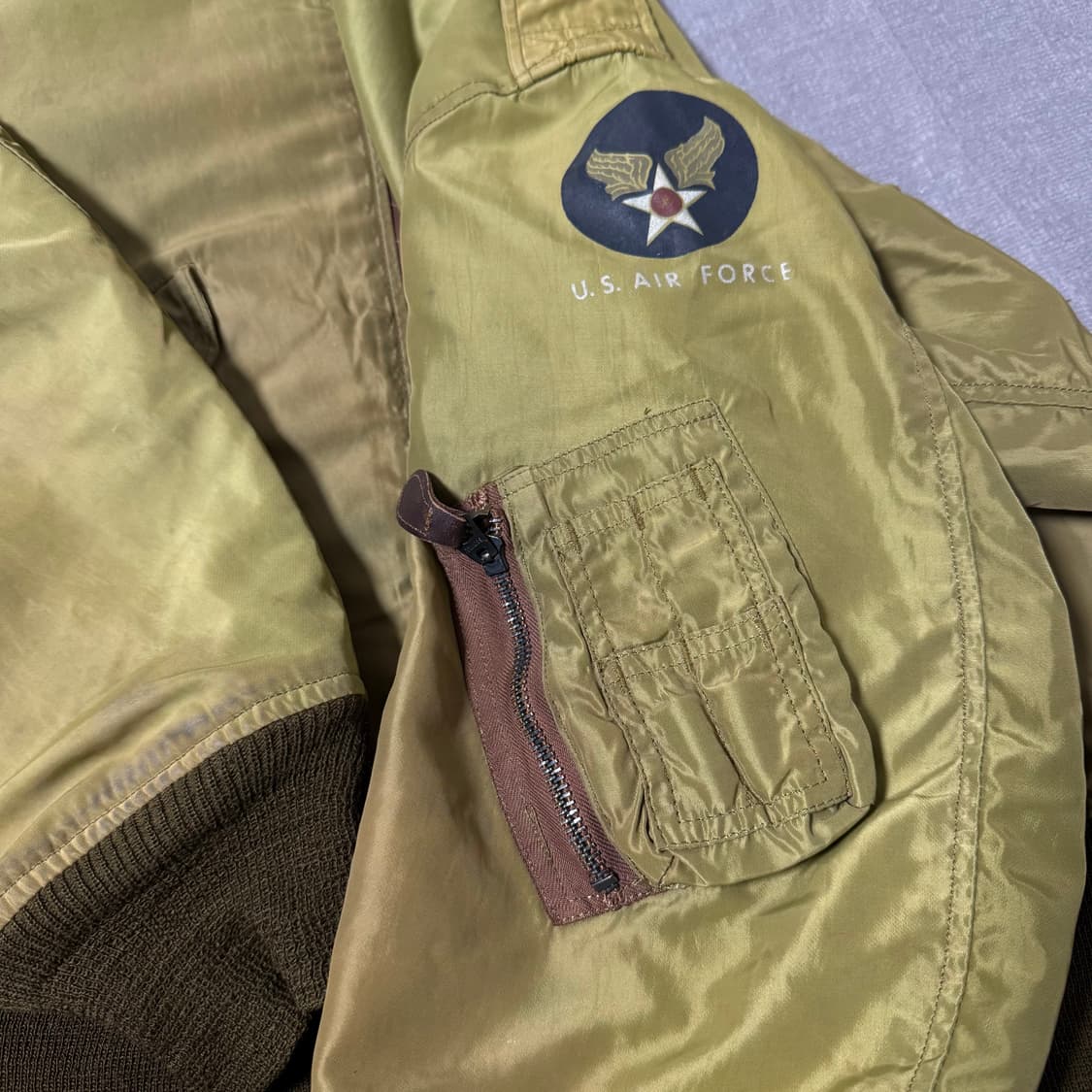 [38]버즈릭슨 L-2 올리브 항공점퍼 상품이미지8