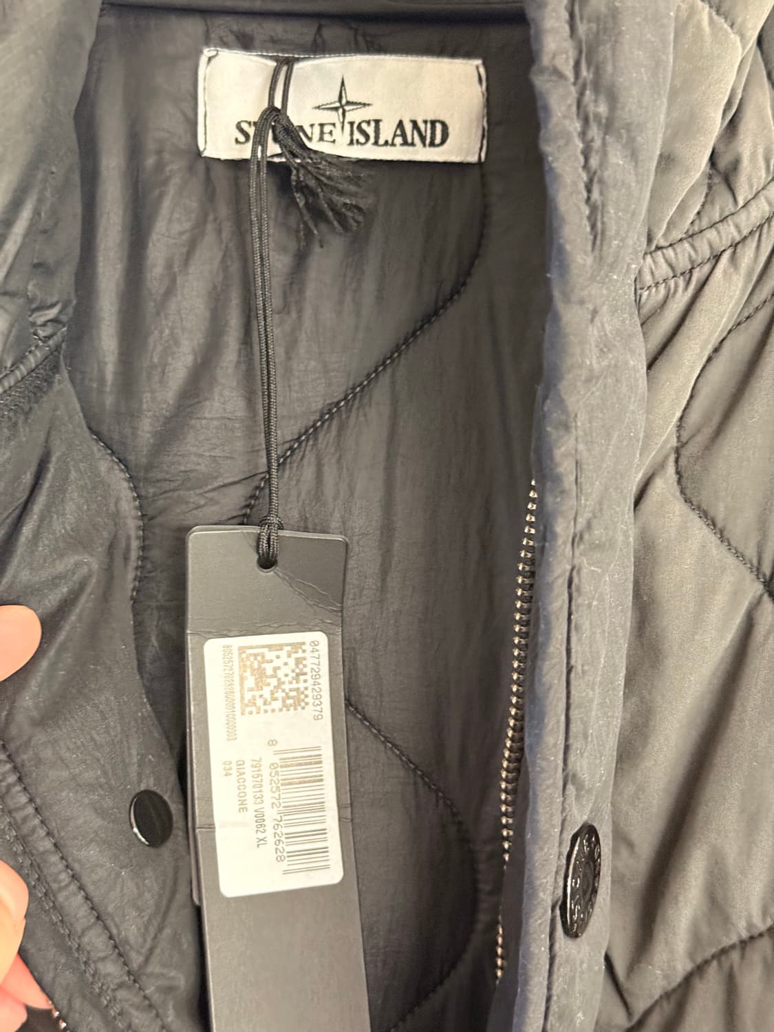 스톤아일랜드 50 FILI 퀼티드 TC 롱 자켓 XL 상품이미지7