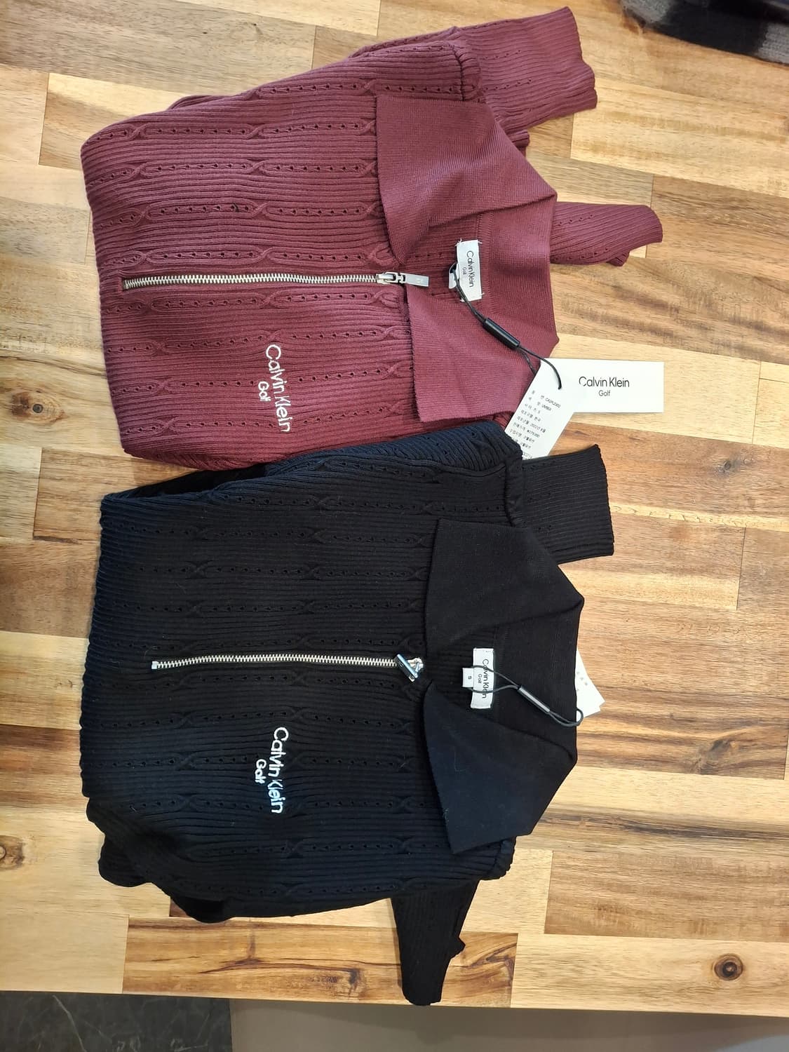 (마지막특가) 캘빈클라인 골프 니트 s 새상품 상품이미지3