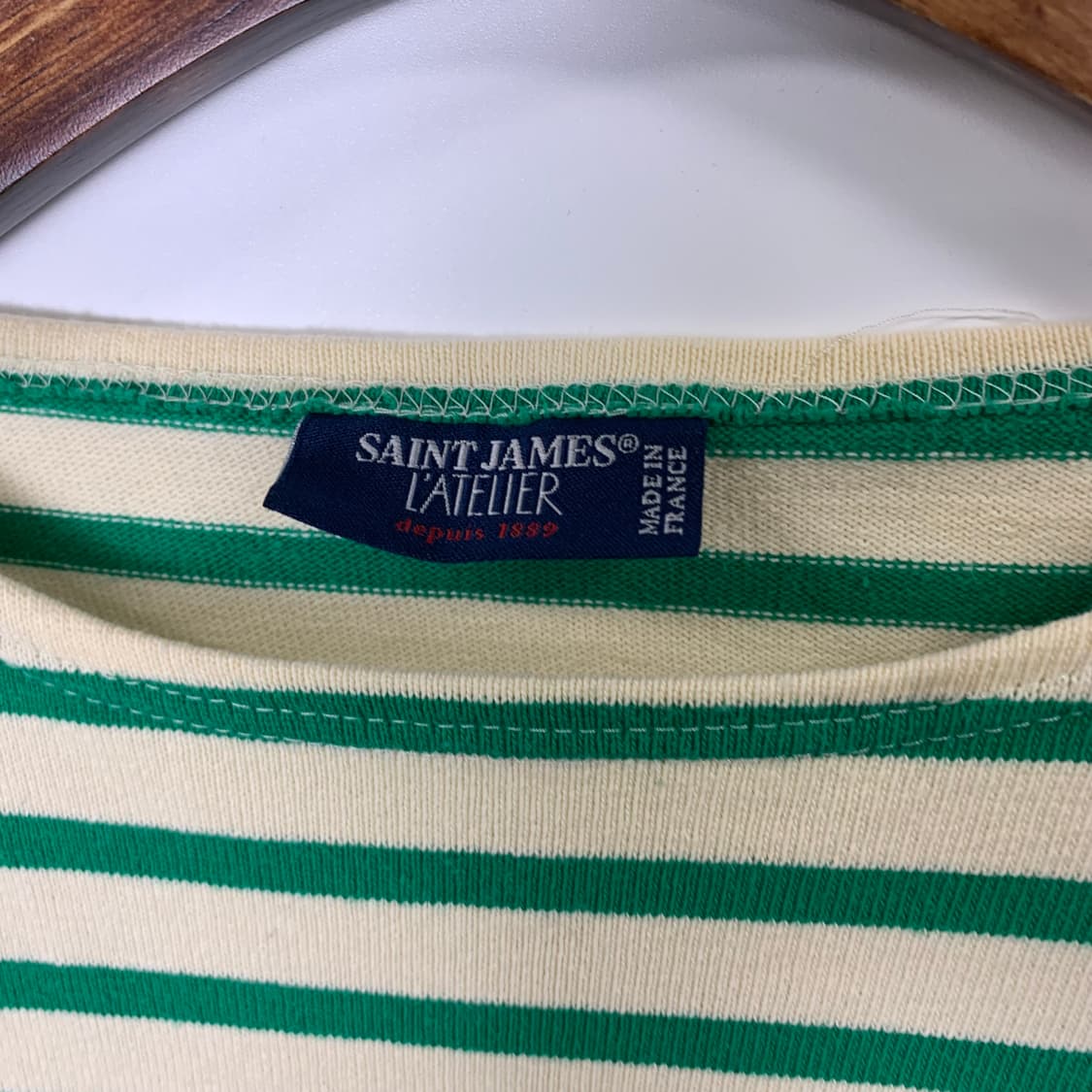 세인트제임스 단가라 스트라이프 길도 롱 슬리브 니트 상품이미지7