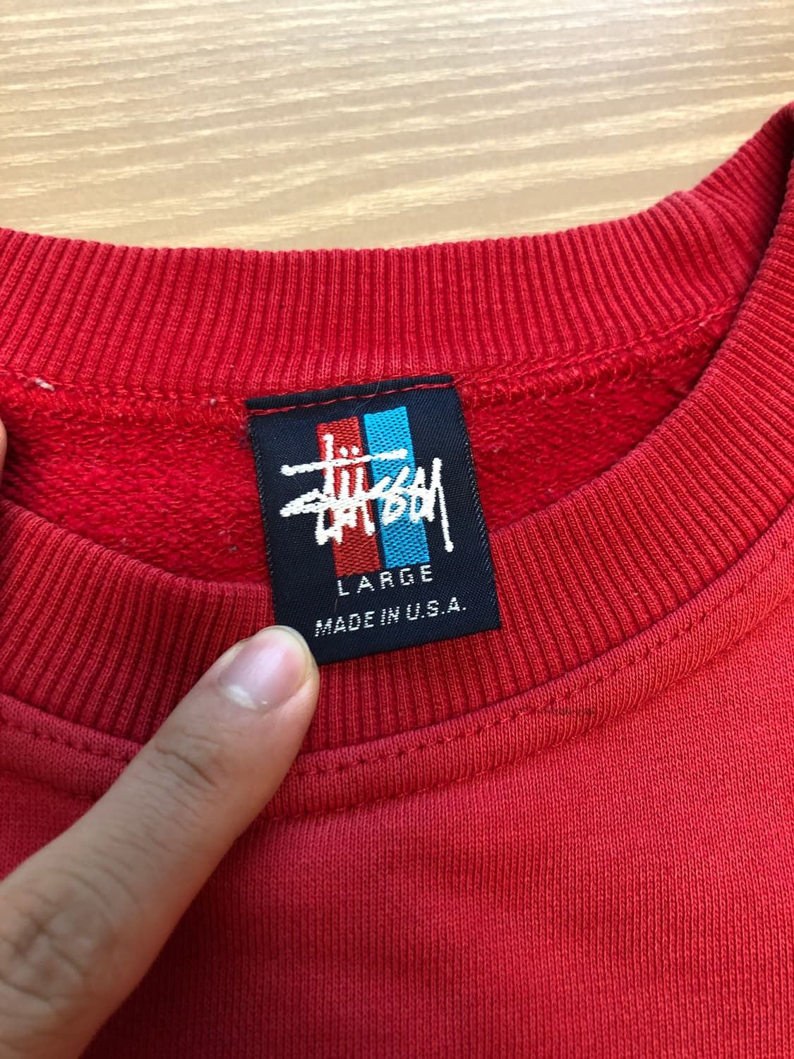 usa made 스투시 스웻셔츠 90s 00s 상품이미지3