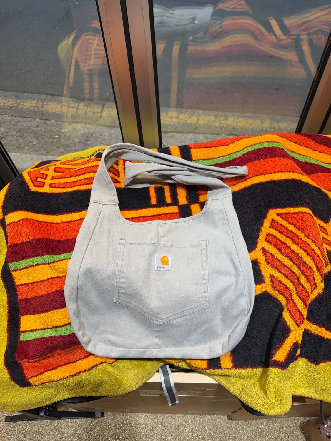 칼하트 데님 숄더백 상품이미지1