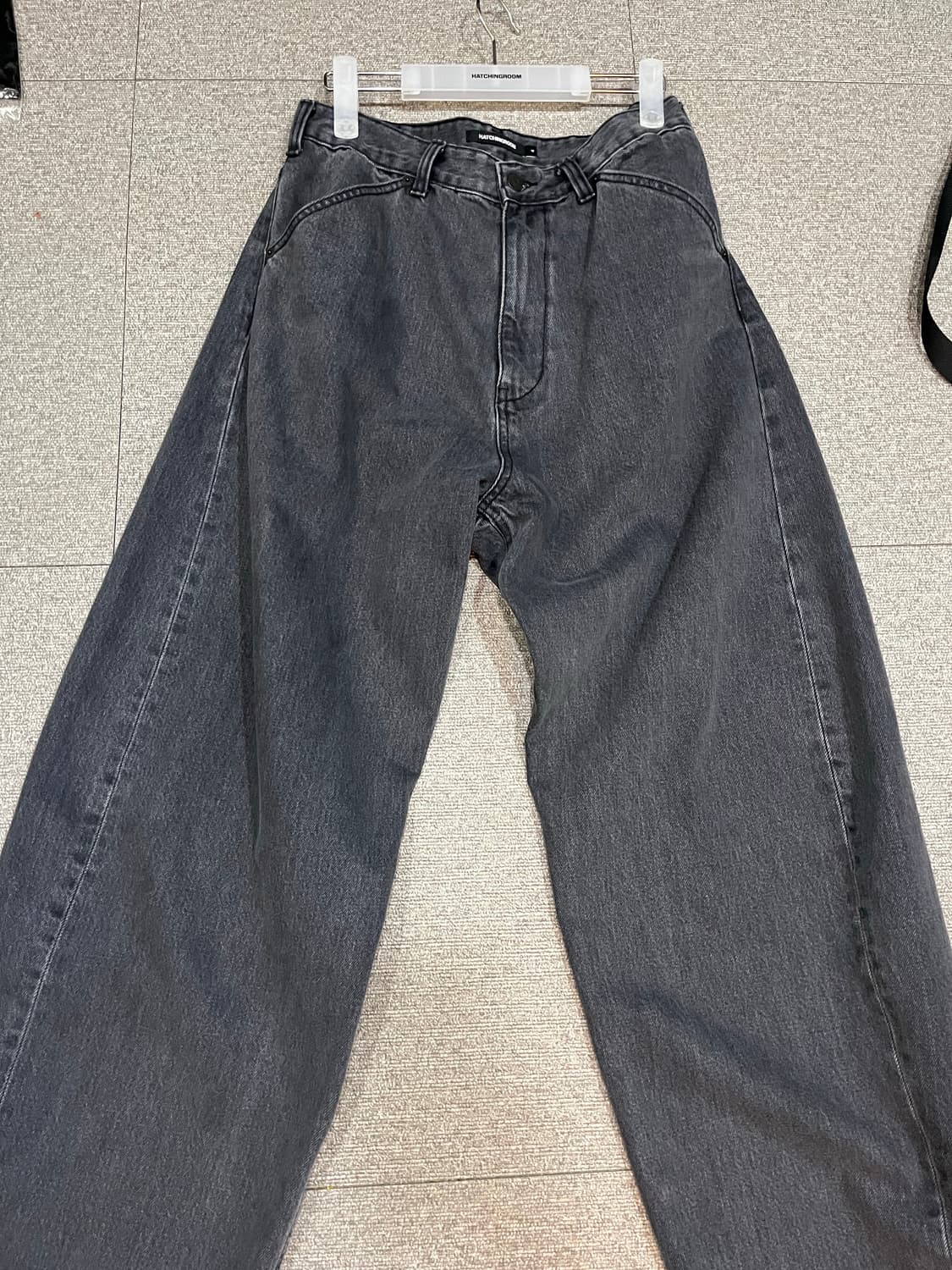 해칭룸 커브드진 워시드블랙 4사이즈 상품이미지2