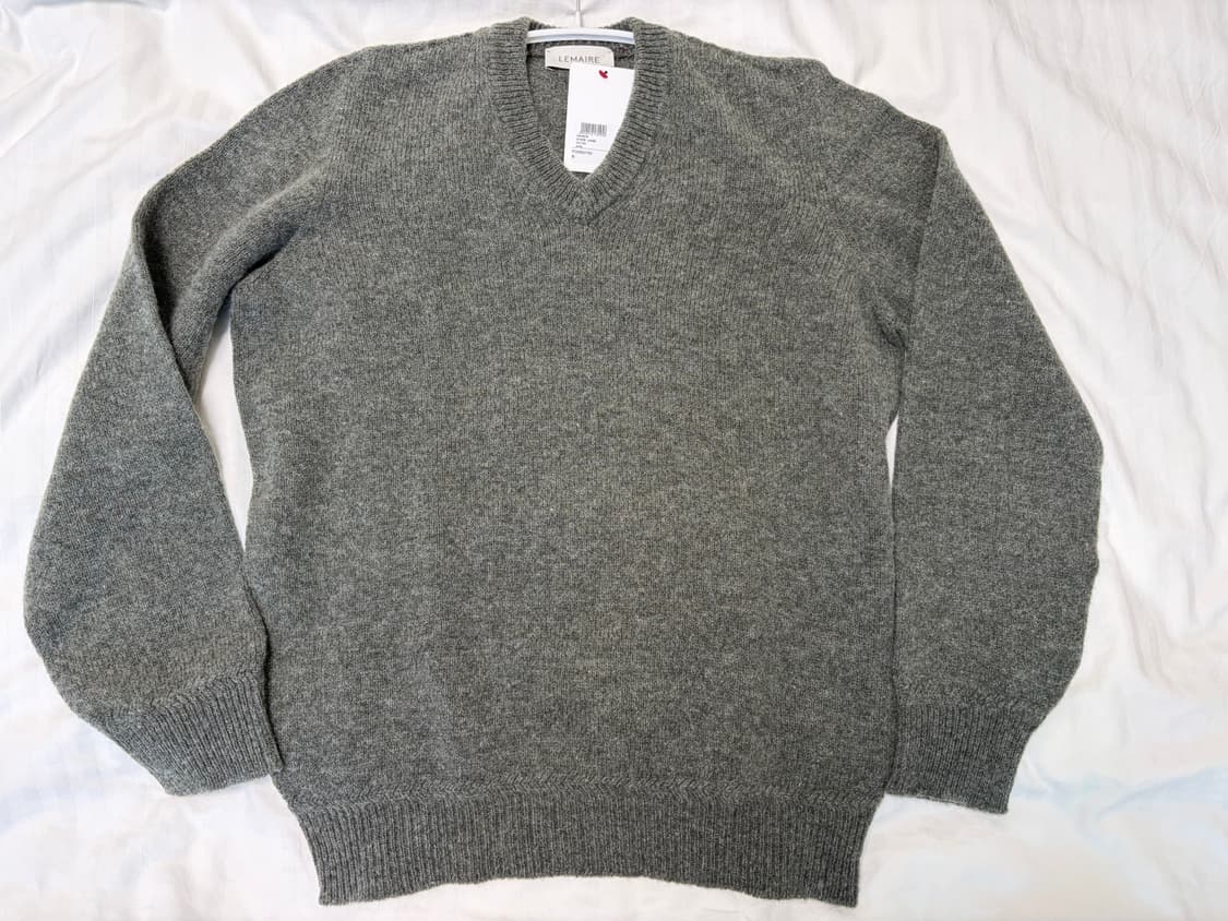 르메르 심리스 브이넥 니트 S 새상품 상품이미지6