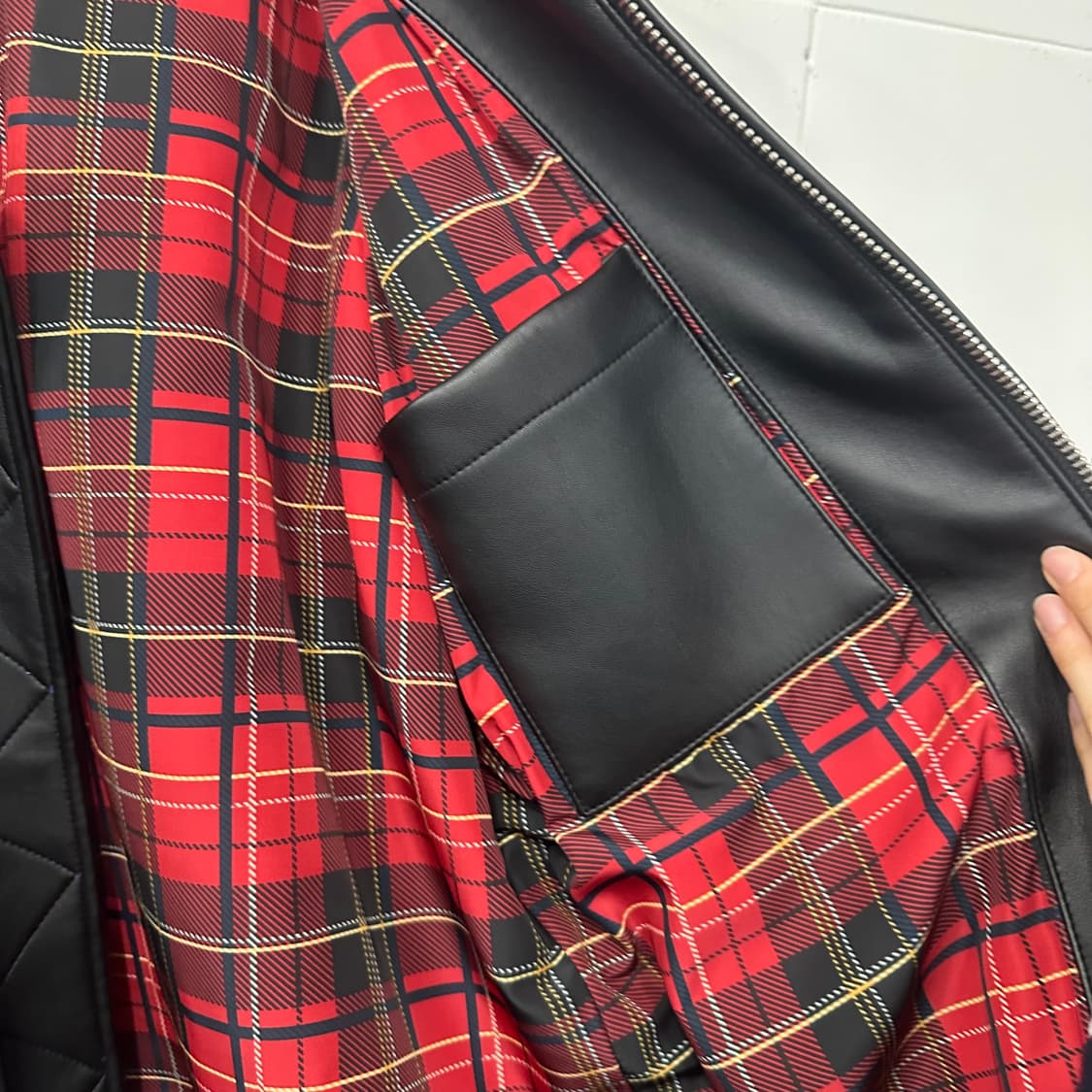 보세 레더 자켓 상품이미지5