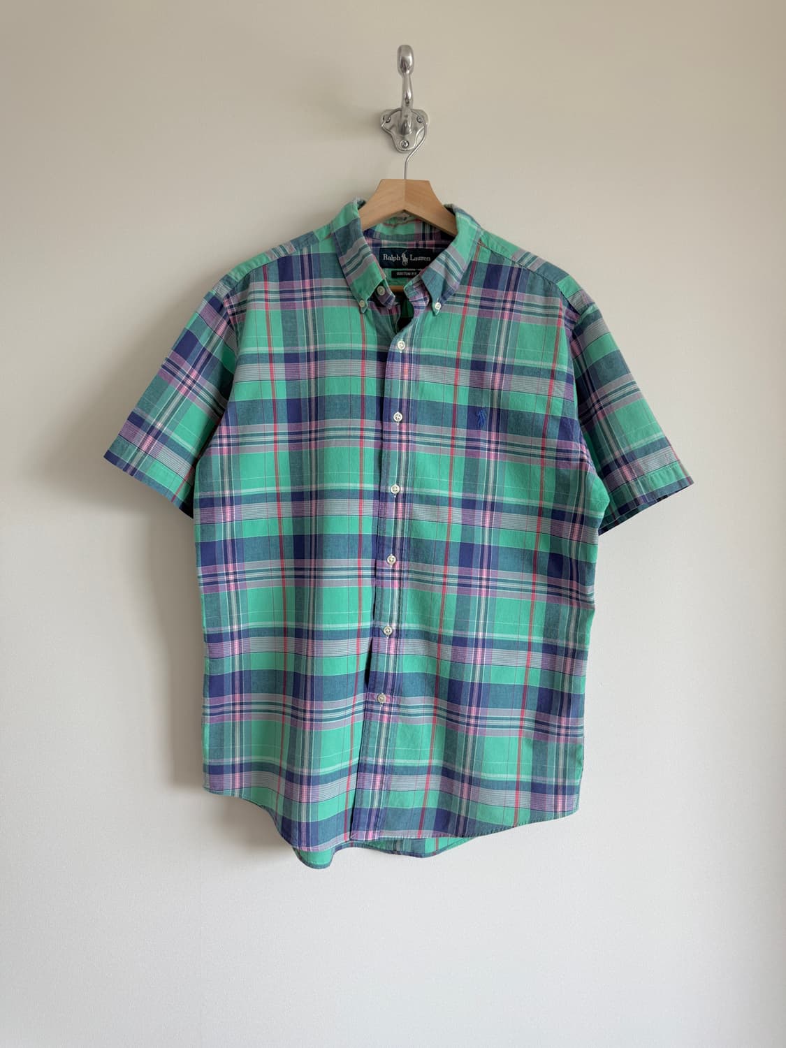 폴로 랄프로렌(Polo Ralph Lauren) 체크 반팔 셔츠 상품이미지1