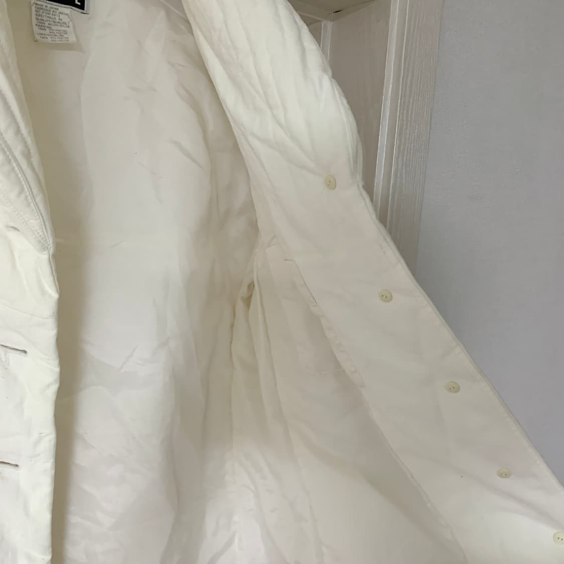 이세이 미야케 fete 크림 패디드 자켓 아카이브 상품이미지5