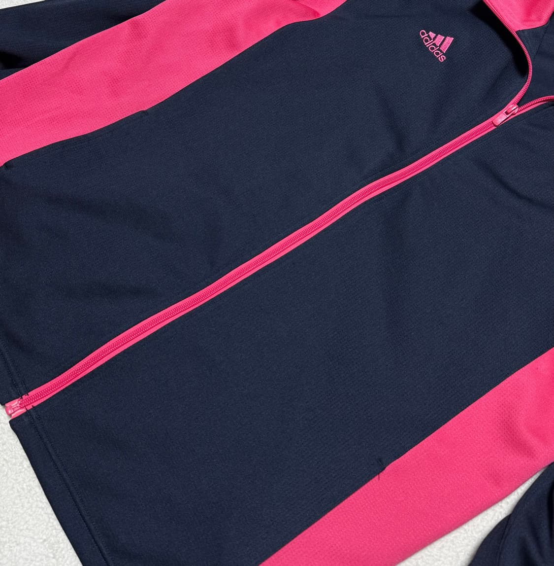 아디다스 일본 그라데이션 블랙핑크 져지 상품이미지5