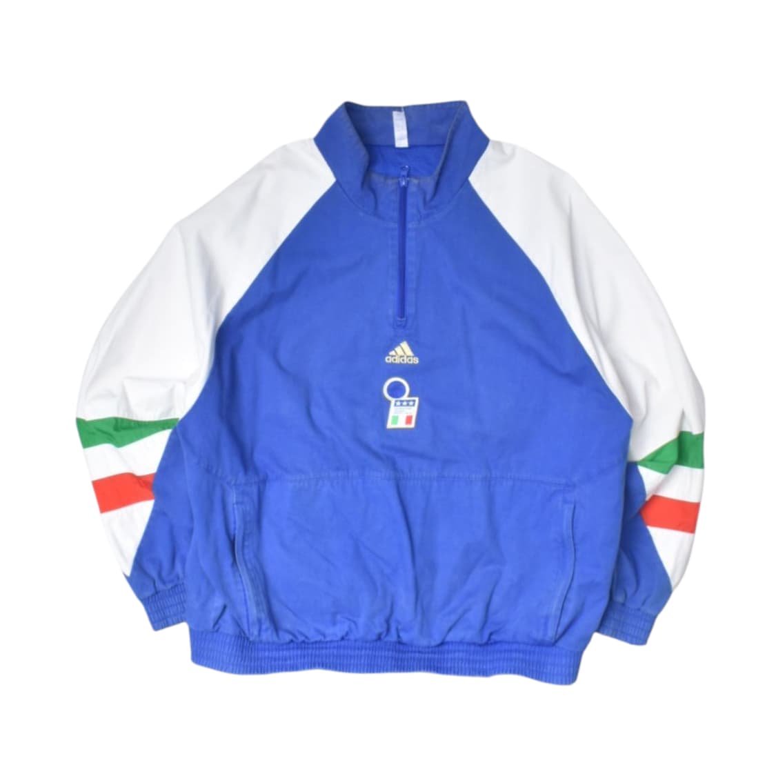아디다스 이탈리아 반집업 점퍼 XL 상품이미지2