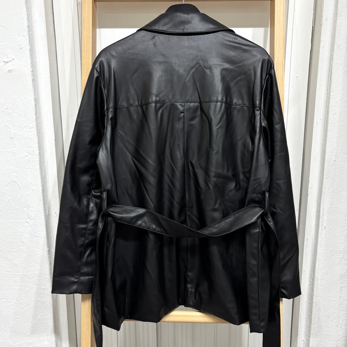 자라 가죽 로프 블레이저 자켓 상품이미지4