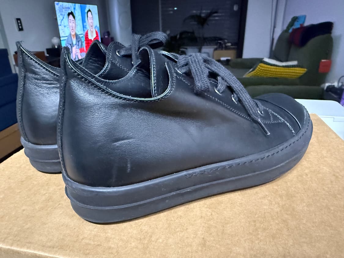 릭오웬스 라몬즈(릭컨) 블랙 상품이미지4