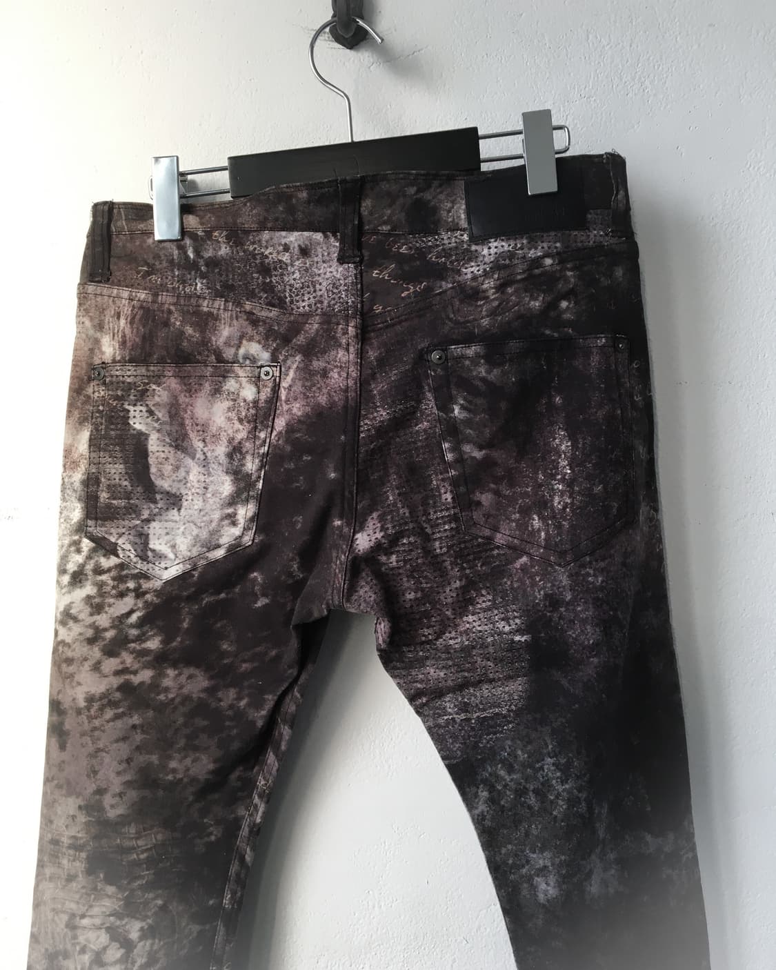 Grunge mood printing pants 상품이미지6