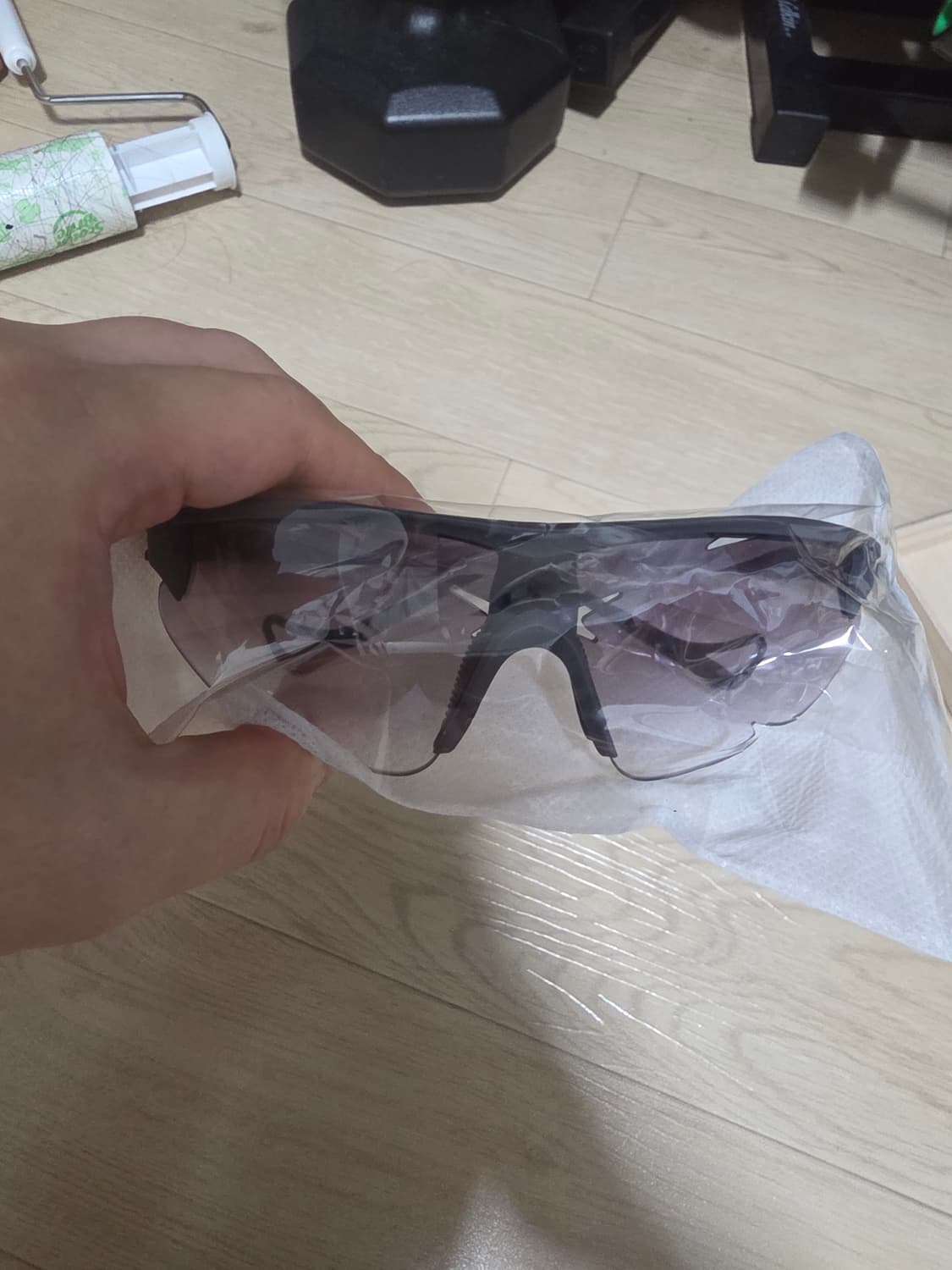 디스트릭트비전 X 파프 그레이 고글 판매 상품이미지2