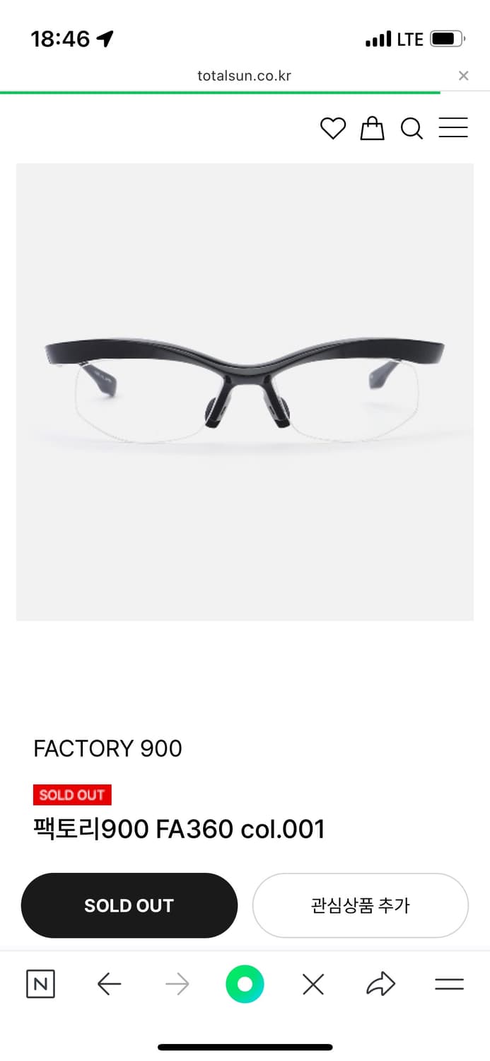 팩토리900 FA360 (001 블랙) 모델 판매합니다 상품이미지5