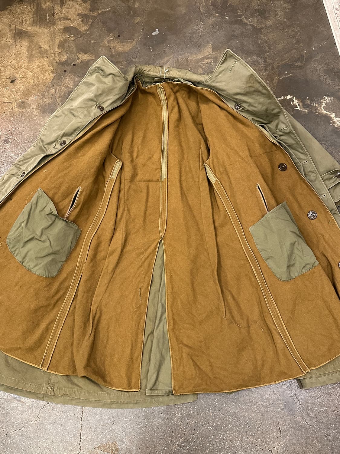 Original M-1946 Overcoat M-46 필드코트 L 상품이미지5