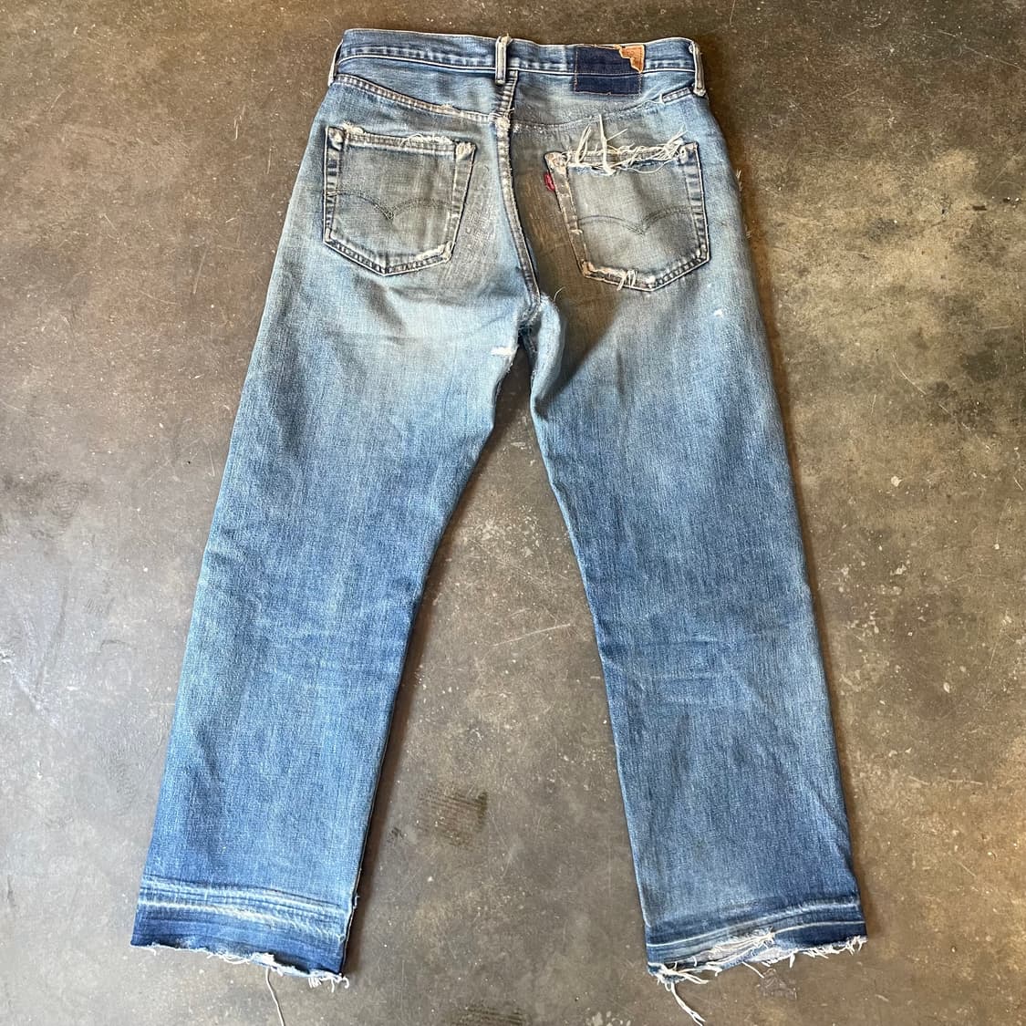 90s JP Levi's 502 빅e 셀비지 상품이미지2