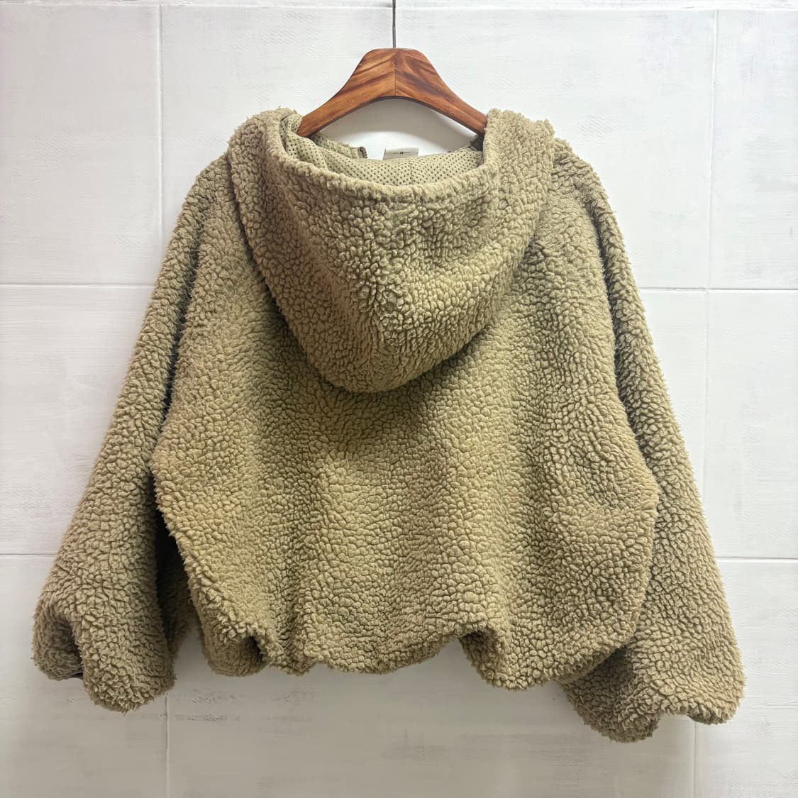 FIRST DOWN 퍼스트다운 플리스 후드 점퍼  상품이미지6