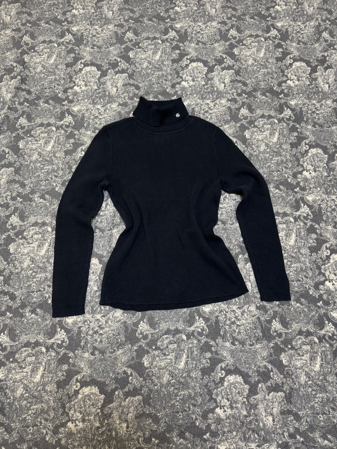turtleneck knit black  상품이미지2