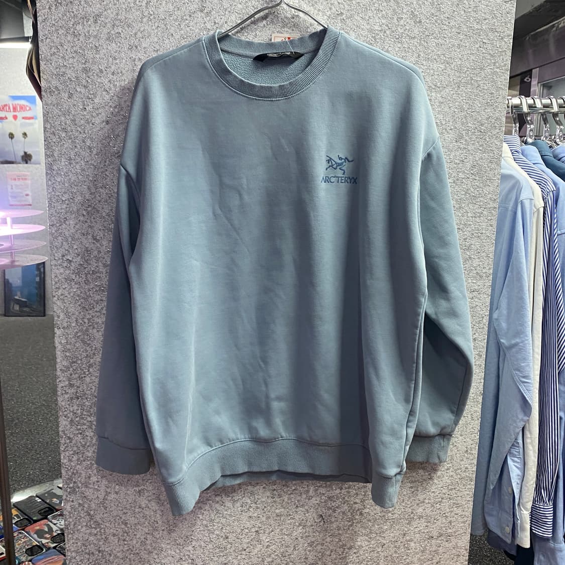 아크테릭스 스몰로고 스카이 스웻 B3167 상품이미지2