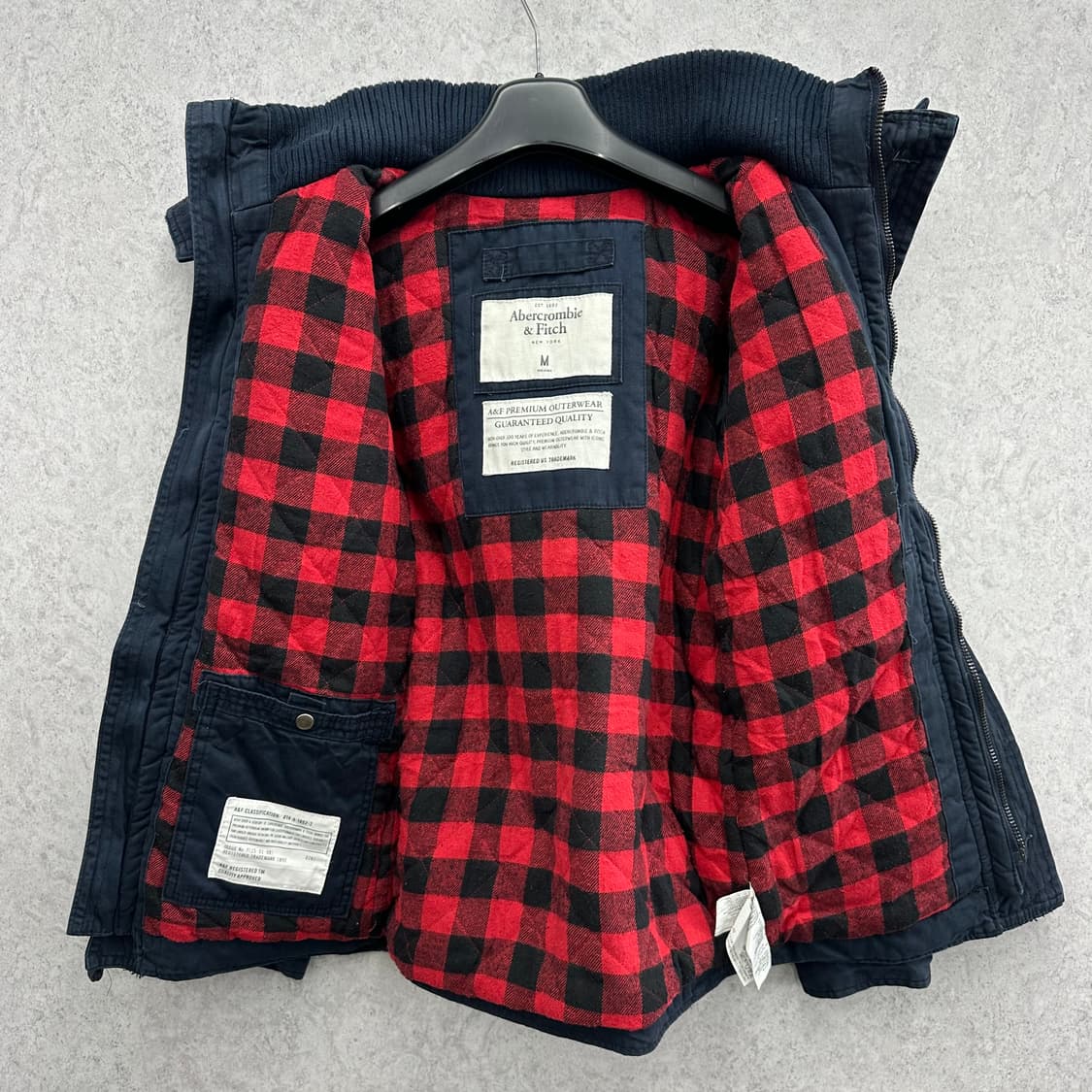 95 아베크롬비 남자 밀리터리 야상자켓 상품이미지3