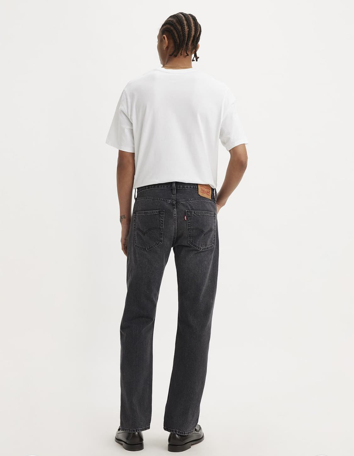 새상품) 리바이스 501 블랙 워시드 데님 34 상품이미지2