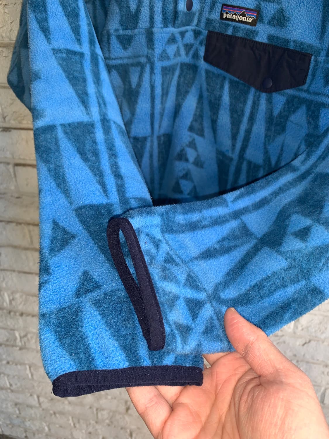 빈티지 파타고니아 신칠라 플리스 풀오버 xs 상품이미지5