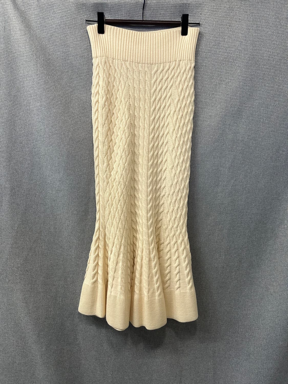 알렉산더멕퀸 Alexander McQUEEN 케이블 니트 머메이드 스커트 상품이미지1