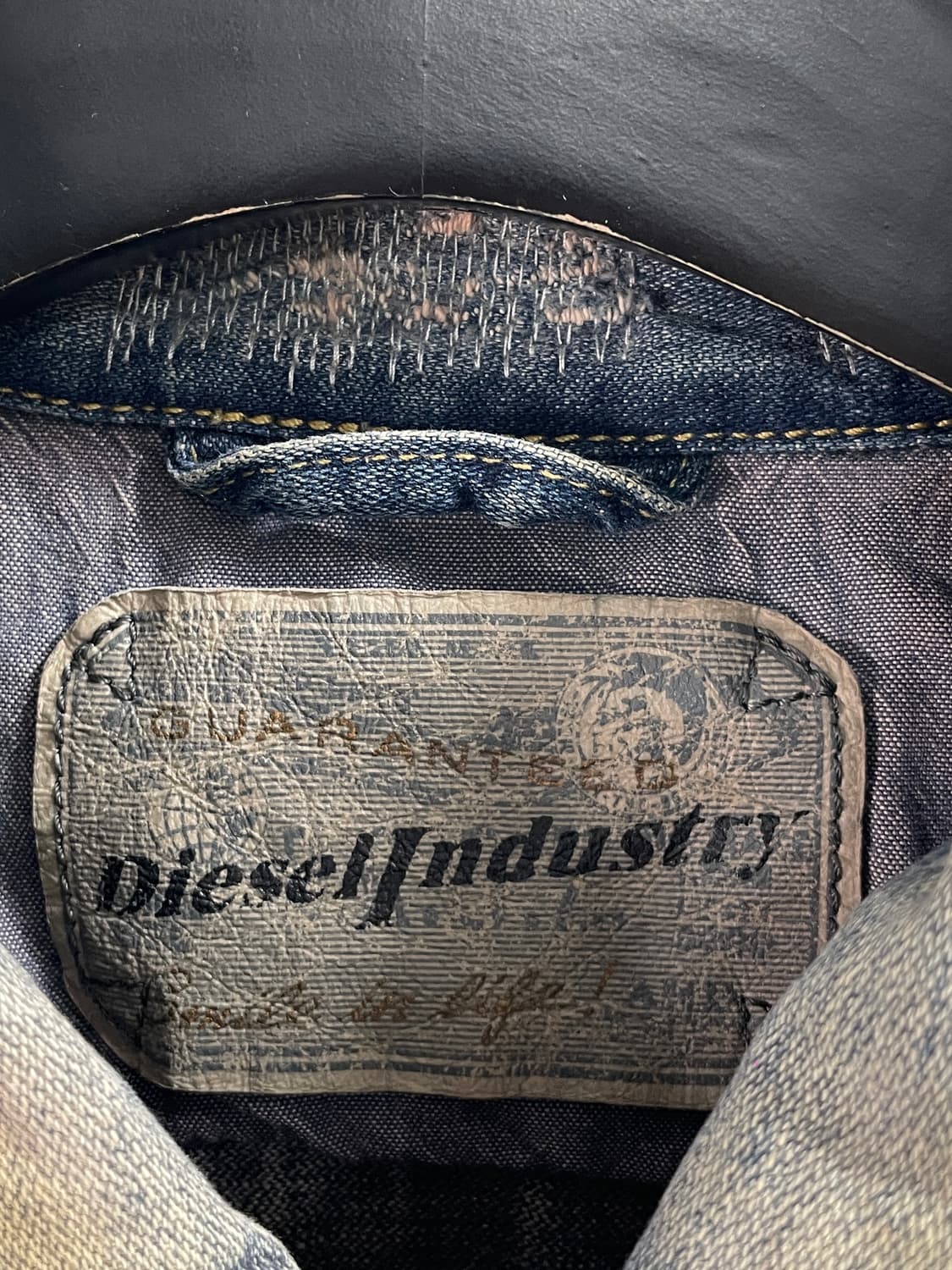 디젤 디스트로이드 워싱 청자켓 (on.193) 상품이미지8