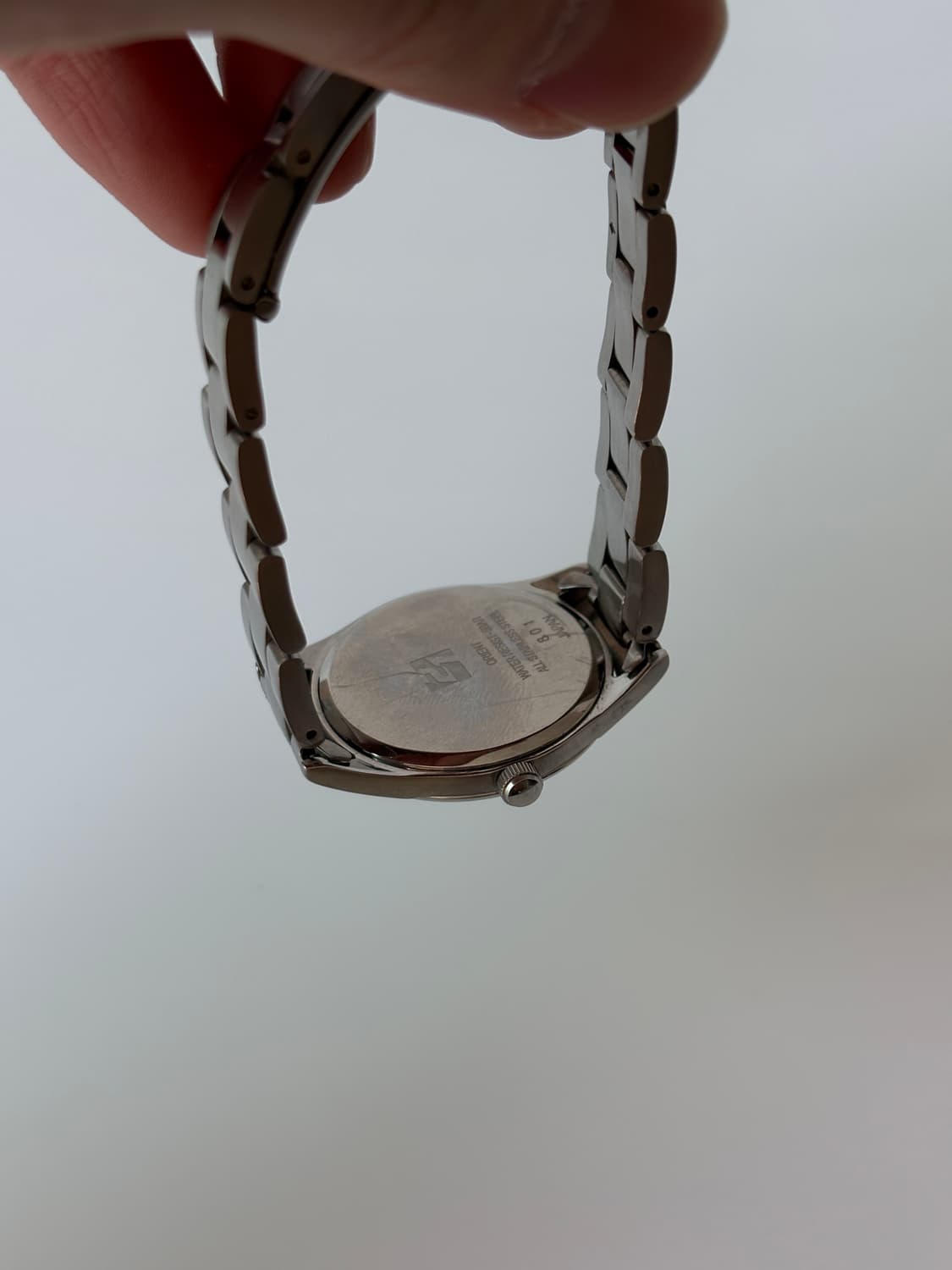 1990s Black Dial Silver Ladies Quartz  상품이미지7