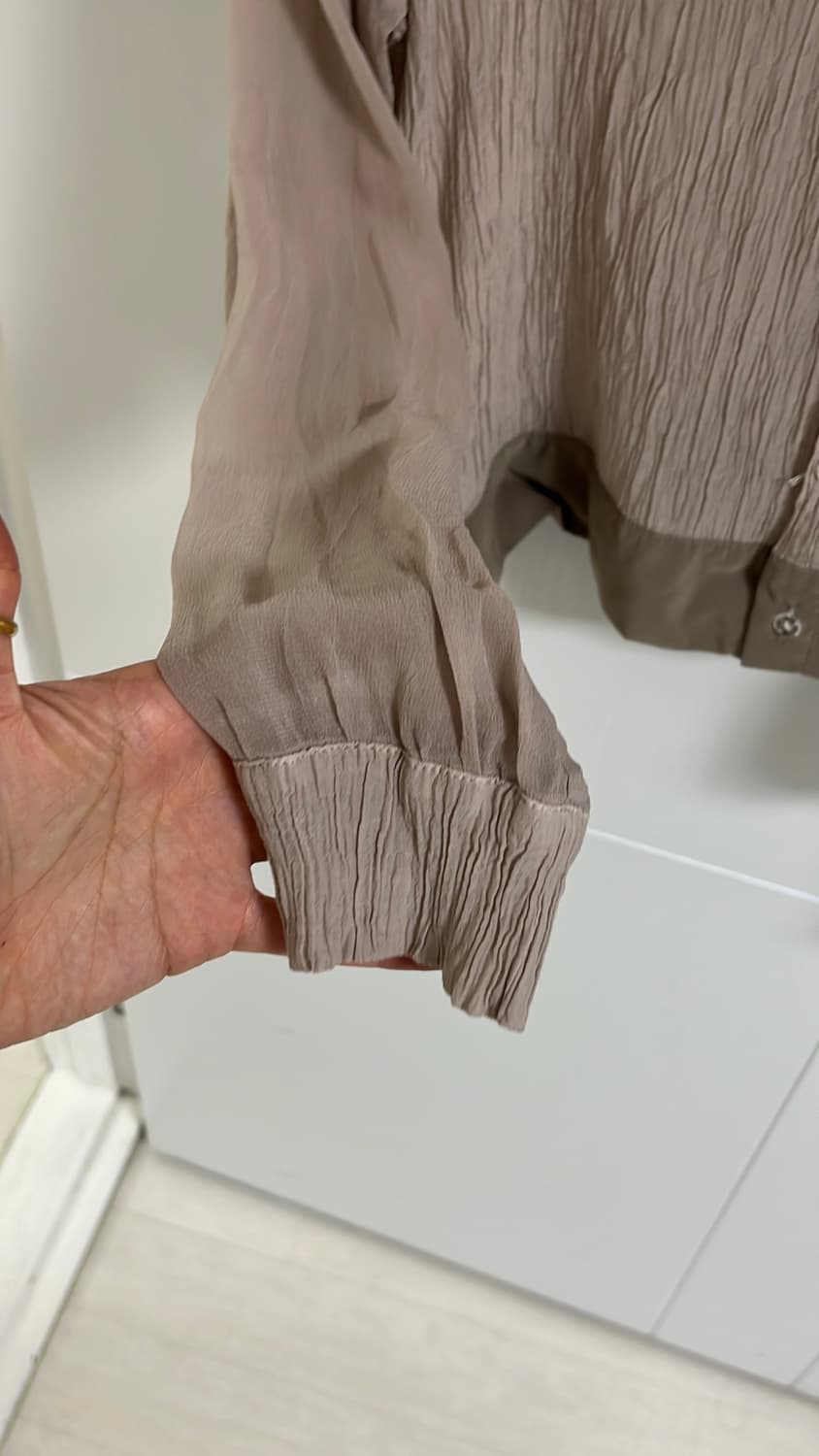 Gomme 곰므 플리츠 셔츠 55,66 상품이미지2