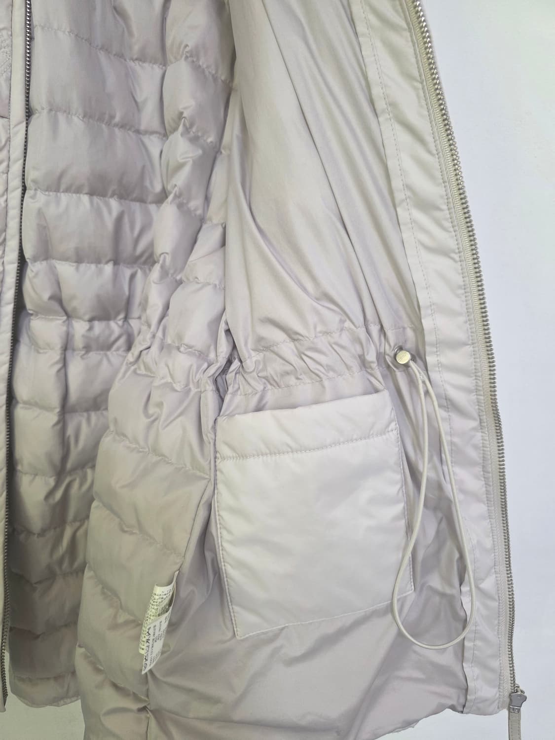 SYSTEM 한섬 시스템 아이보리 경량 솜패딩 82 사이즈 상품이미지3