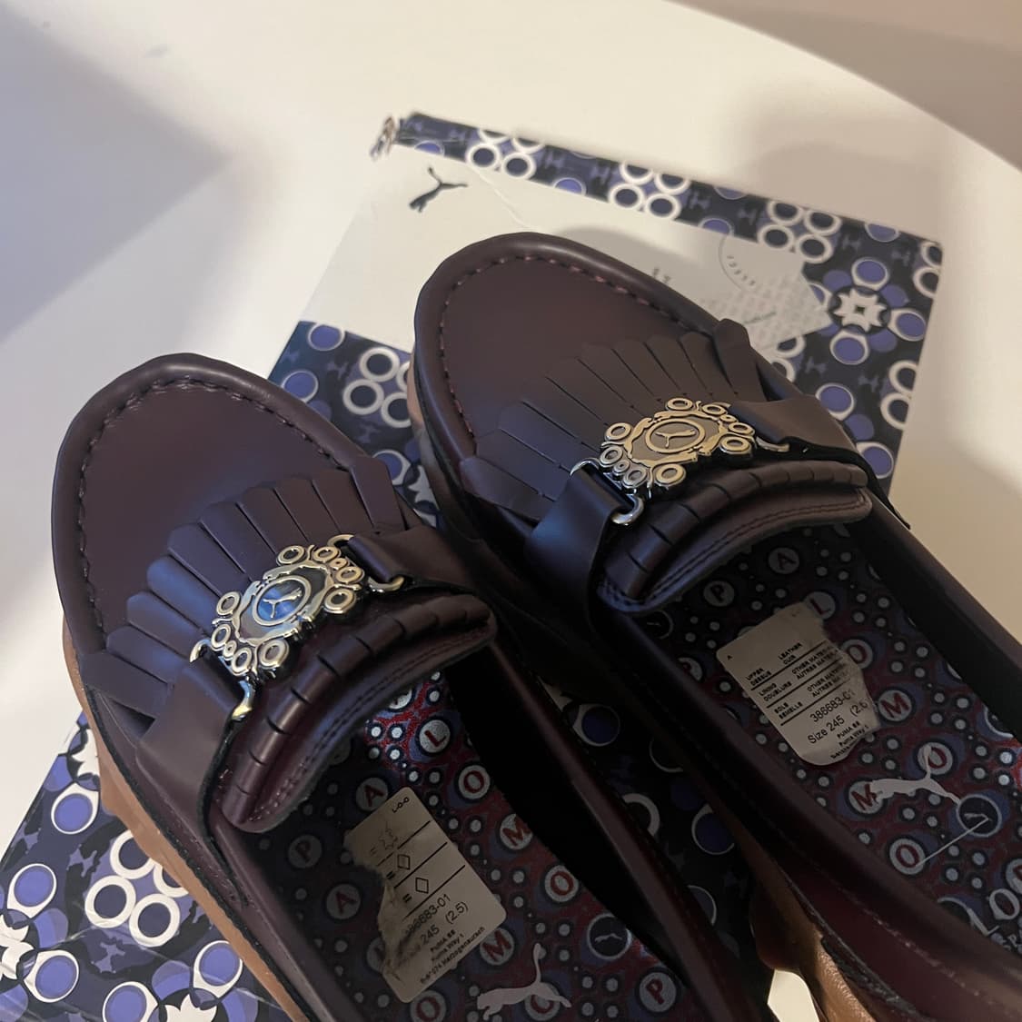 푸마x팔로모 나이트폭스 레더 로퍼 상품이미지5