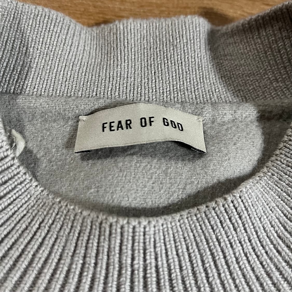 [110] 피어오브갓 이터널 캐시미어 니트 맨투맨 상품이미지5