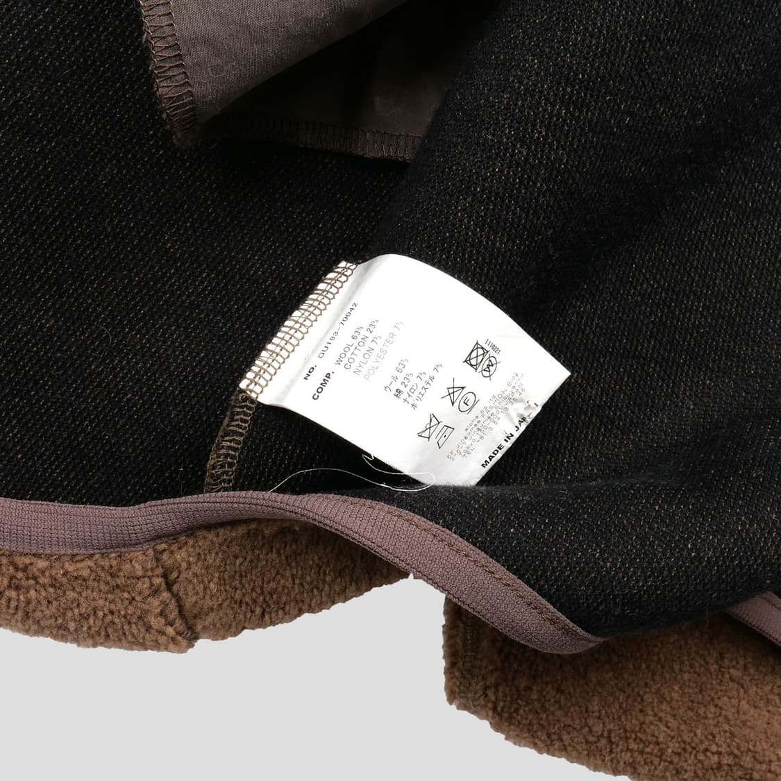 WOOL BOA HI NECK FULL OPEN BLOUSON 상품이미지6