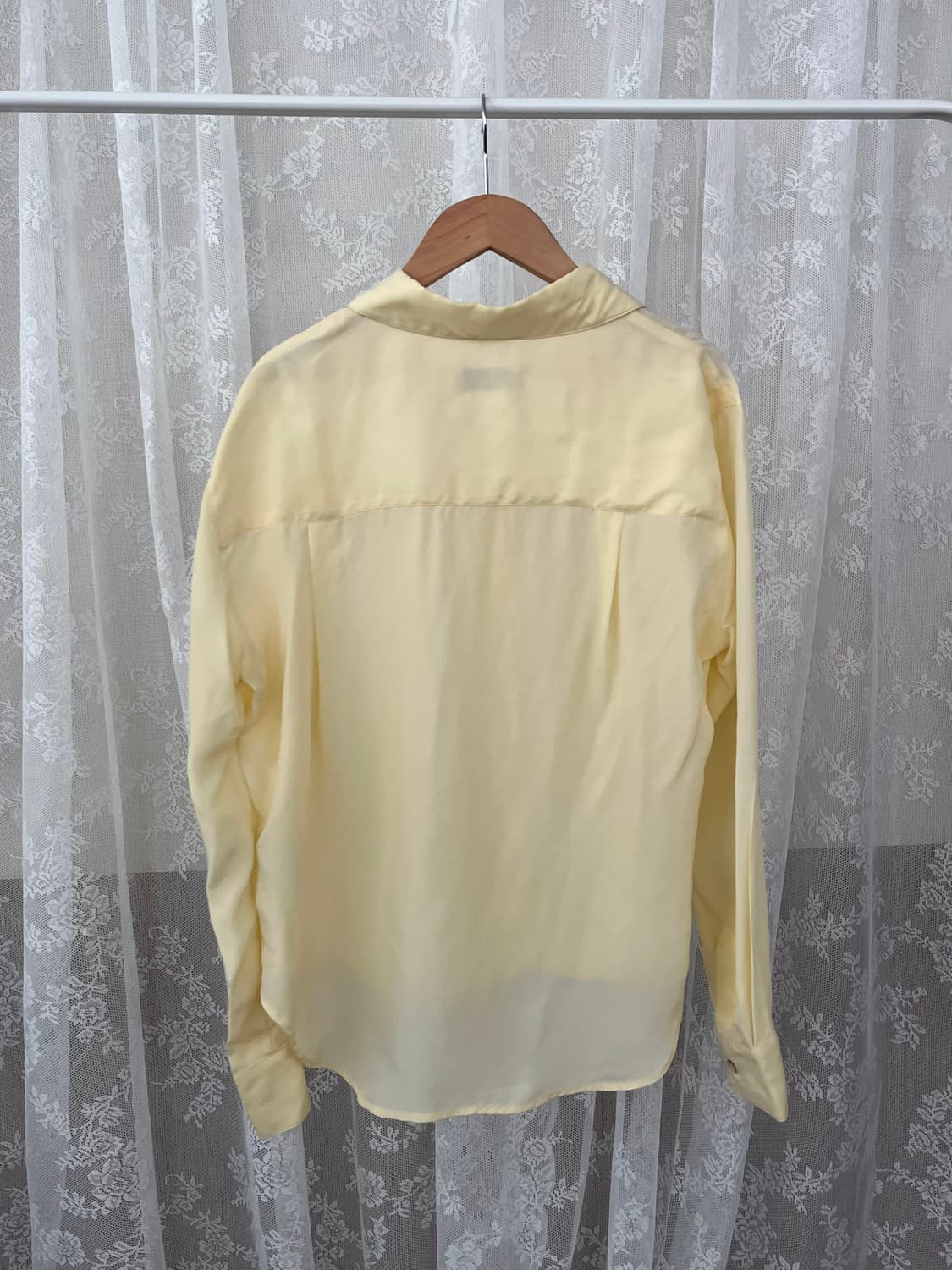 S) 블러썸에이치컴퍼니 뱀버그 큐프라 셔츠 옐로우 상품이미지2