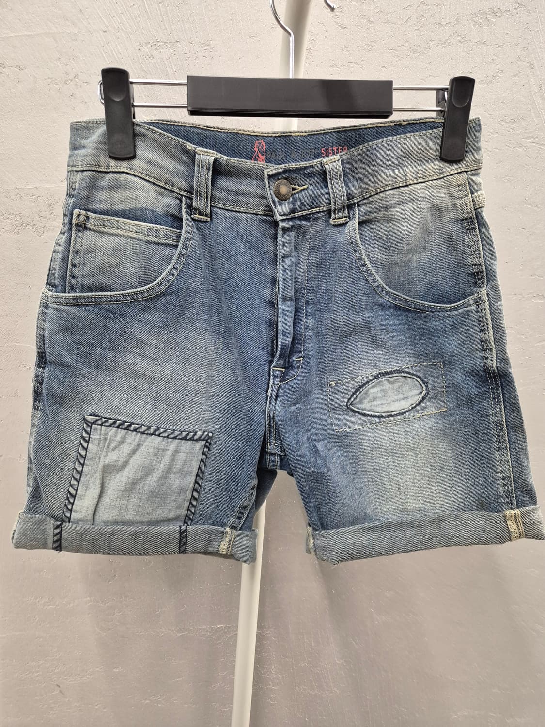 폴앤조 시스터 데님 숏팬츠 25 상품이미지2