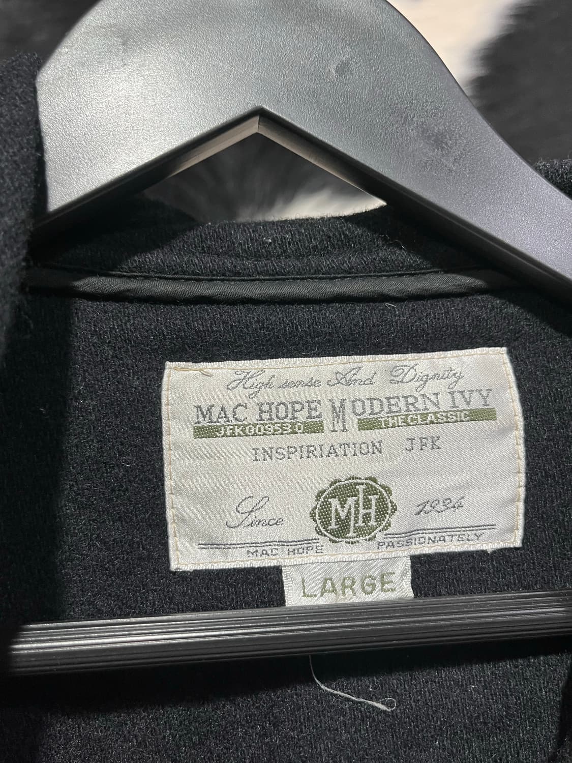 Mac hope 후드 떡볶이코트 상품이미지3