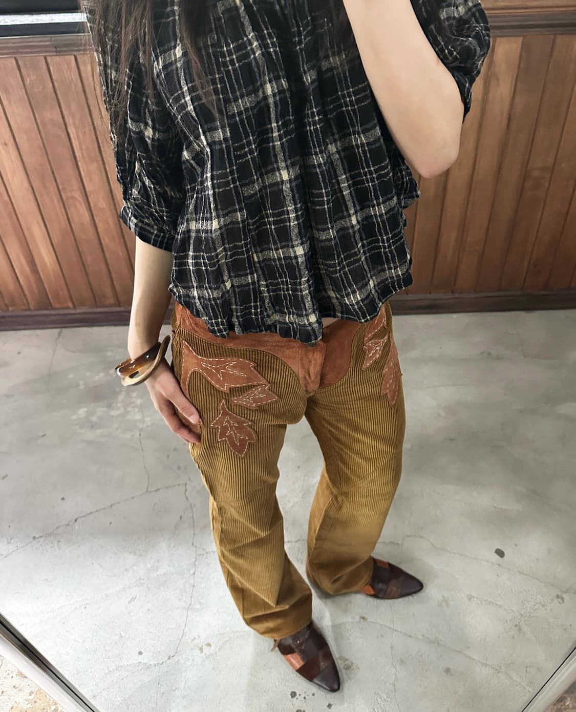 D&G leaf corduroy pants 상품이미지4