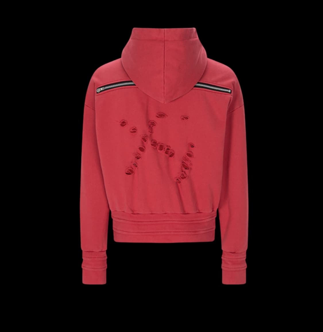 Preoccupy 후드집업 레드 상품이미지3