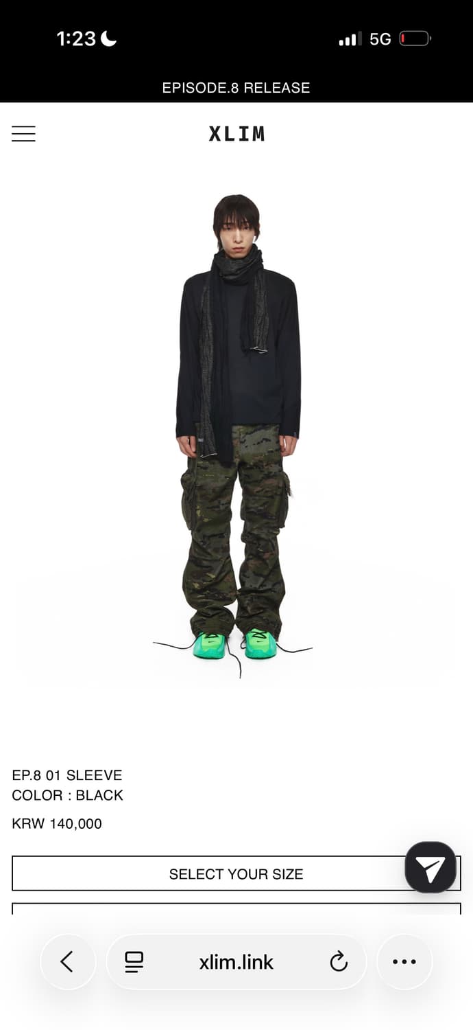 구매)XLIM EP.8 01 SLEEVE 상품이미지1