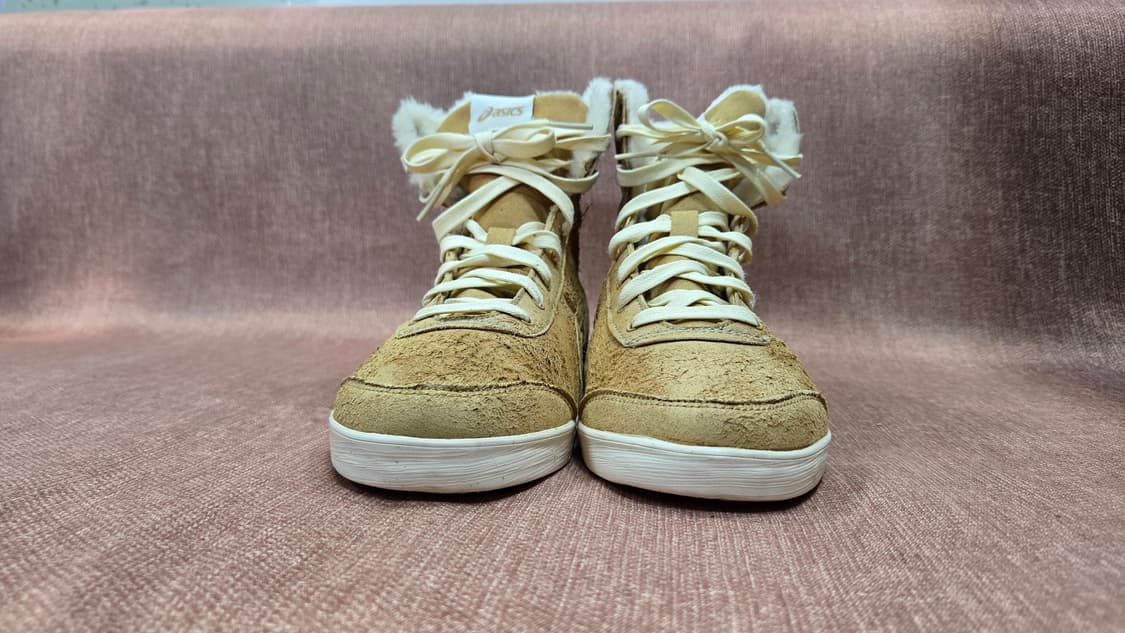 아식스250mm- 스웨이드  겨울용 하이탑 스니커즈 상품이미지3